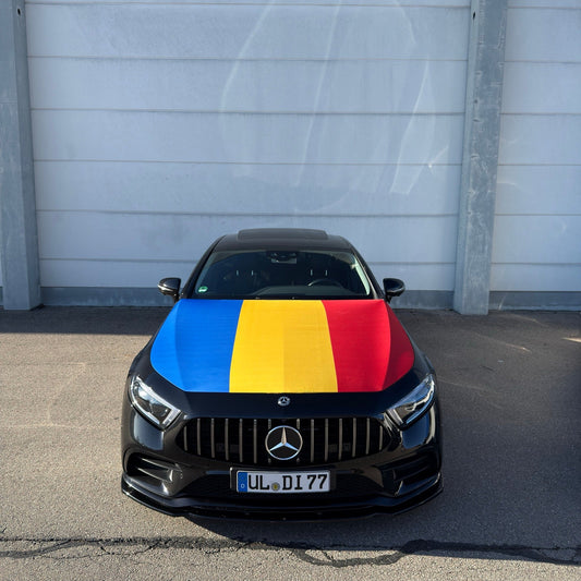 Rumänien Motorhauben-Flagge