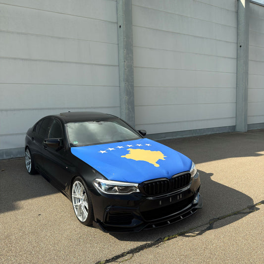 Kosovo Motorhauben-Flagge