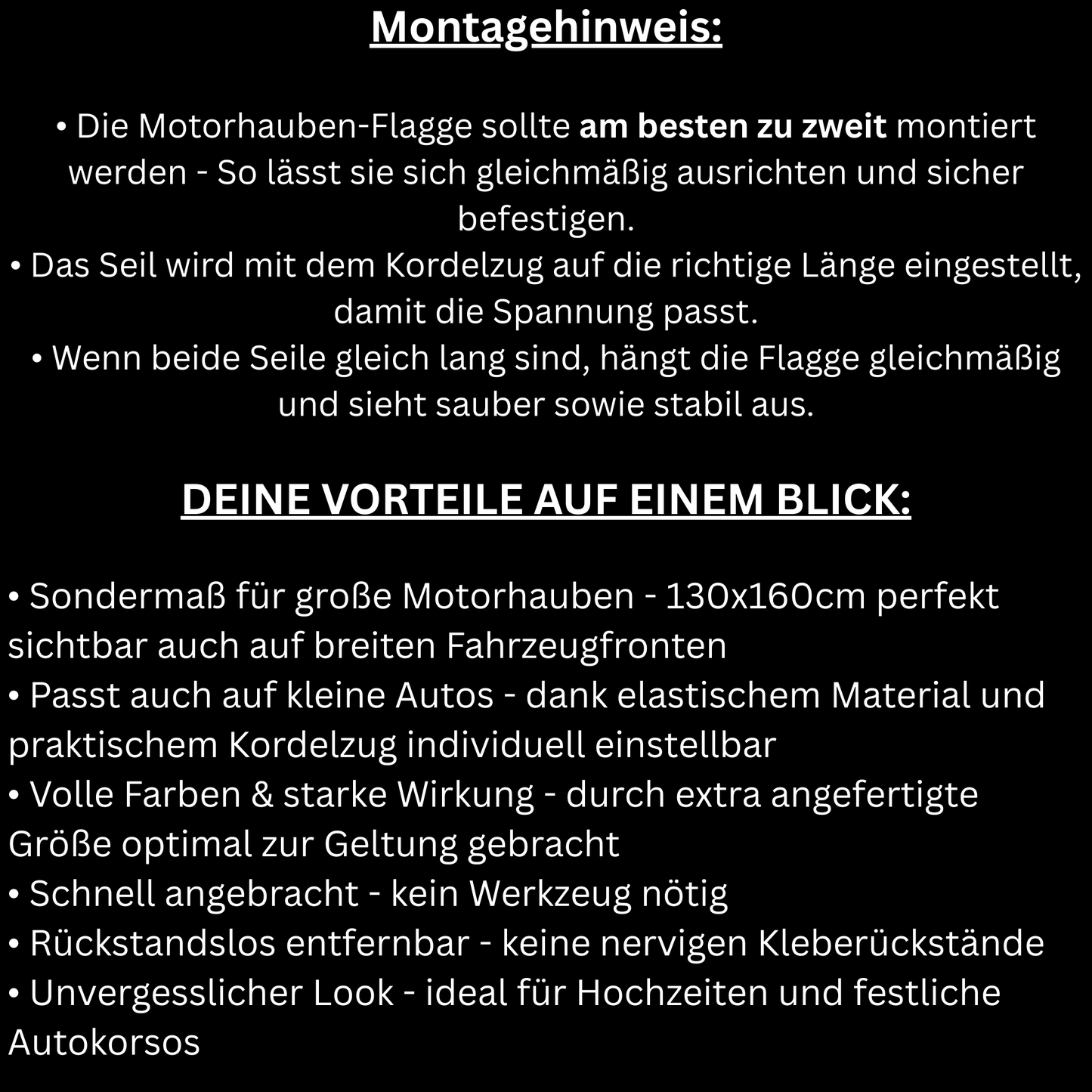 Rumänien Motorhauben-Flagge